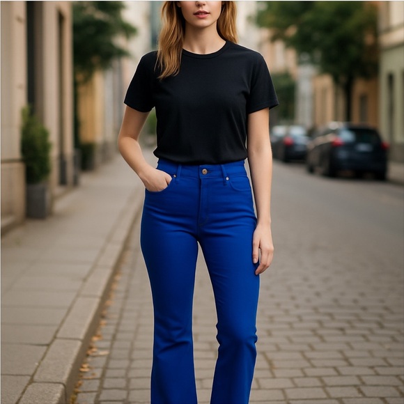 Joe's Jeans The Charlie Flare Women Denim Jean Blue 26 Casual Western High Waist - Picture 1 of 12